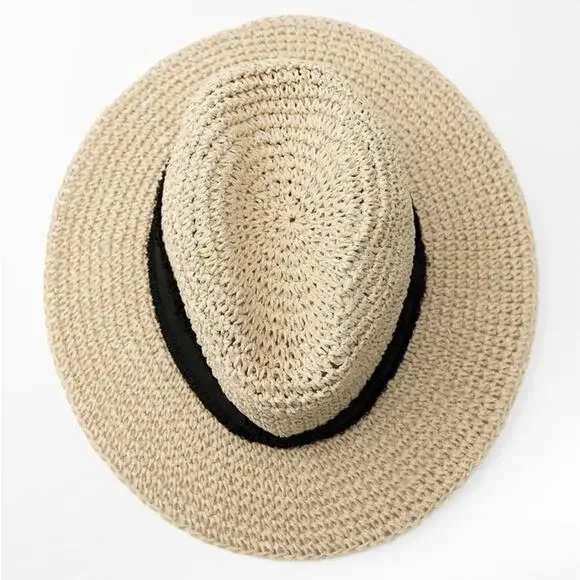 ZARA HAT WITH CONTRASTING BAND - Picture 2 of 3